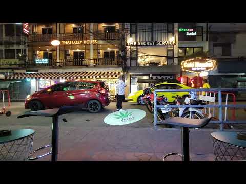 Thai Cannabis dispensary #Thailand #Bangkok hyperlapse near #Khaosan Rd