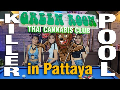 Killer Pool at The Green Room Thai Cannabis Club in Pattaya
