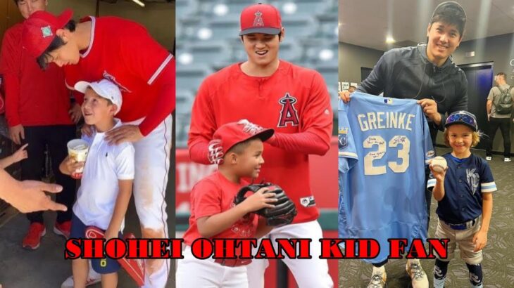 Shohei Ohtani kids fan 大谷翔平キッズファン