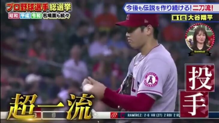 【中字】【大谷翔平】【230223】プロ野球選手総選挙