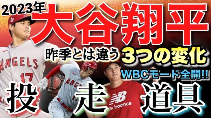 大谷翔平、「投」「走」「道具」…２０23年「3つの変化」