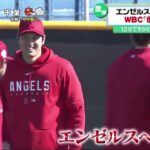 大谷翔平、エンゼルス大谷翔平(28) WBC 「優勝目指す」大谷翔平、WBC「優勝目指す」　前回は辞退、初の大舞台へ│ズームイン!!サタデー 2023年02月18日