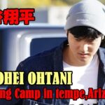 SHOHEI OHTANI  大谷翔平スプリングキャンプ Spring Camp in Tempe,Arizona.