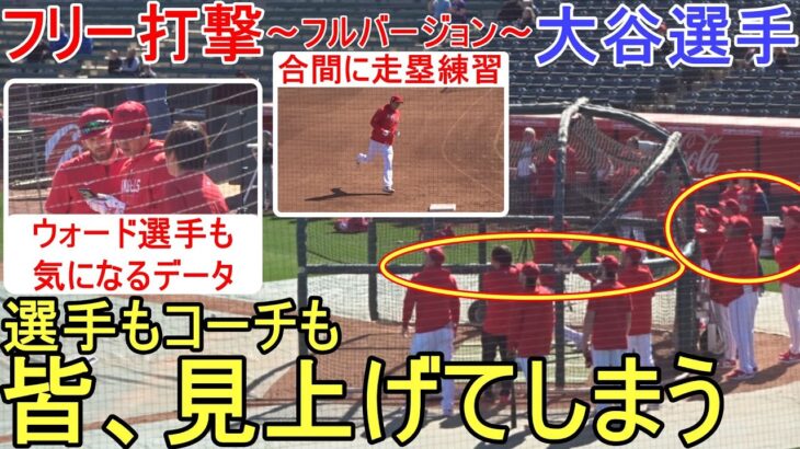 ディアブロスタジアムでフリー打撃！～ロングバージョン～【大谷翔平選手】 Shohei Ohtani 2023 Spring Training Day ９