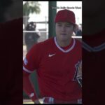 Shohei Ohtani throws bullpen session in Angels’ first spring training 大谷翔平 野球