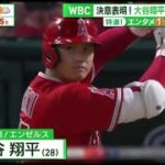 大谷翔平がWBCへ決意表明「Here　we　go！」自身のインスタグラムを更新WBC 決意表明! 大谷翔平 「Here we go!」│サンデーLIVE!! 2023年02月12日