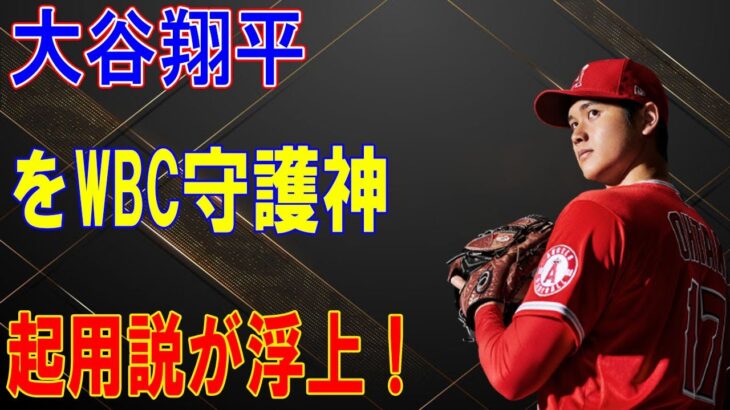 大谷翔平をWBC守護神起用説が浮上！WBC独特のルールを掻い潜る名起用法に世界中が驚愕！