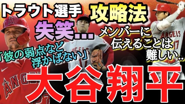 トラウト選手が苦笑、大谷翔平の攻略法が「浮かばない」