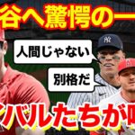 【海外の反応】メジャーライバル達が大谷翔平に漏らした本音に一同驚愕   ！「別格すぎる」「人間業ではない」