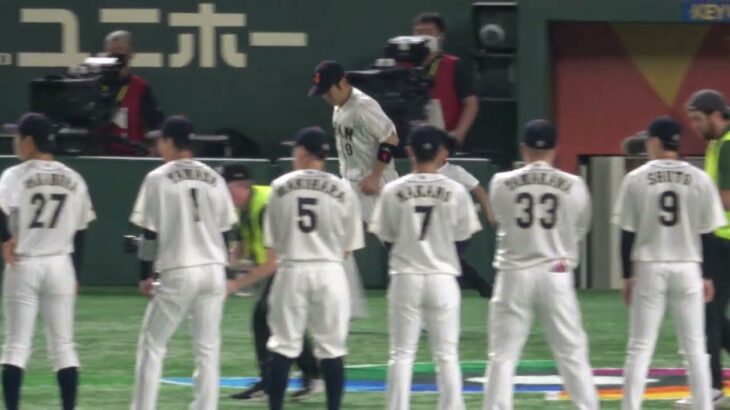 【侍ジャパン2023】大谷翔平先発試合 WBC開幕 選手紹介セレモニー 現地映像