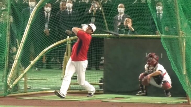 -2023.03.10-【WBC】大谷翔平 SHOW-TIME in 東京ドーム 本日もフリーバッティング特大弾連発にスタンドが湧く 侍ジャパン（vs韓国）