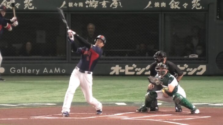 -2023.03.12-【WBC】１回表 大谷翔平 自身の看板直撃⁈ 先制1号弾丸スリーランホームラン 侍ジャパン（vsオーストラリア）