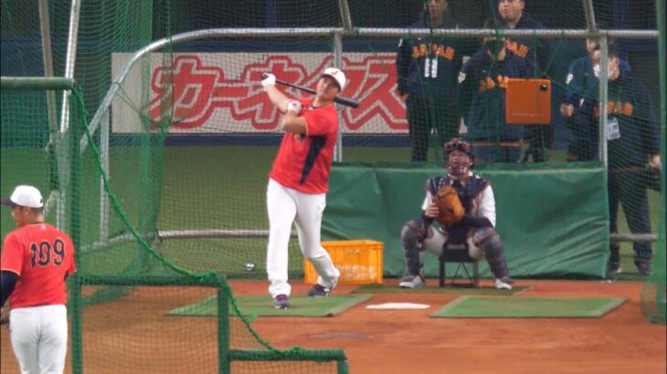 大谷選手　練習試合最終戦でも快音連発！　2023/3/7 WBC侍ジャパン vs オリックス・バファローズ