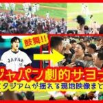 【⚾侍ジャパン劇的サヨナラ勝利でスタジアムが揺れまくるｗ現地映像まとめ】大谷気迫の2塁打で鼓舞！流れ引き寄せた→村神様の起死回生サヨナラ打（2023年3月21日 WBC準決勝 日本 6-5 メキシコ）