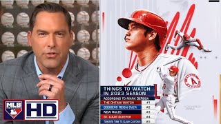 MLB Network | “Shohei Ohtani is BEST Player Of All-time” – Mark Derosa crews on 2023 MLB Opening Day