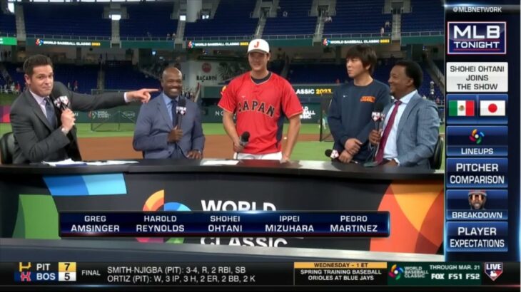 MLB Tonight | Shohei Ohtani and Ippei Mizuhara talk on WBC semifinal 2023: Mexico vs. Japan