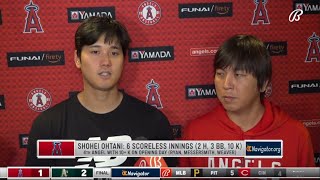 Shohei Ohtani speaks on Angels lose to Athletics 2-1 in MLB Opening Day behind 10 K’s as pitcher