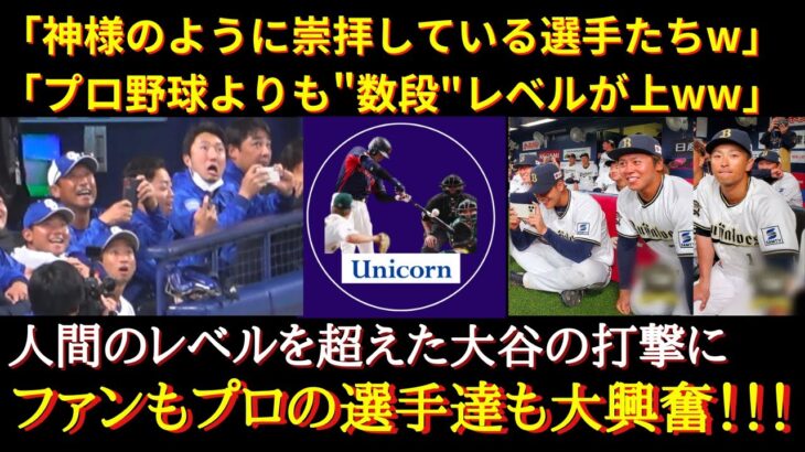 【WBC大谷】大谷のホームランに大絶賛「プロの選手が神さまのように見てる」「まるで野球少年がプロを見ているよう」大谷のバッティングにファンも選手たちも大興奮！