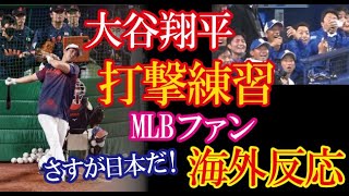 大谷翔平・WBC打撃練習風景に海外が衝撃を受けた意外な理由とは！？→「これだから日本は･･･」【海外の反応】（すごいぞJAPAN!）