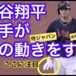 【侍ジャパン】大谷翔平の右手の動きが謎