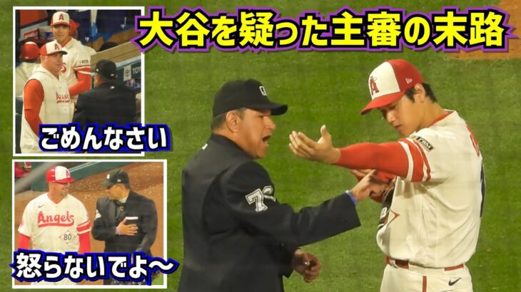 大谷の不正投球を疑った主審の末路をお届けします【現地映像】4/11vsナショナルズShoheiOhtani Angels