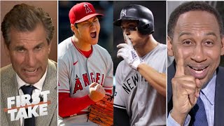 FIRST TAKE | Shohei Ohtani’s loss overshadown Aaron Judge’s homers on MLB opening day – Stephen A.