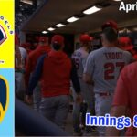 Los Angeles Angels vs Milwaukee Brewers ( innings 8&9 ) April 28, 2023 | MLB Highlights 2023