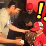 大谷にボールを返した少年と吉田正尚のMLB初HRボールの差に涙が止まらない・・まさに金の斧の様だ！！【大谷翔平】