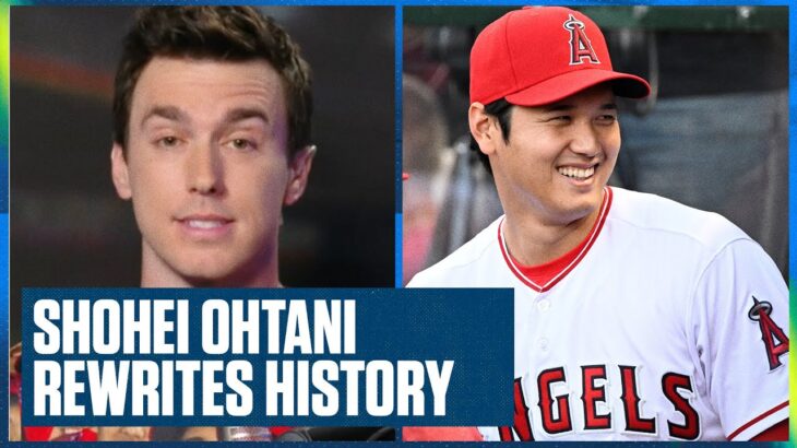 Shohei Ohtani (大谷 翔平) makes history, AL MVP race, and Angels samurai helmet | Flippin’ Bats