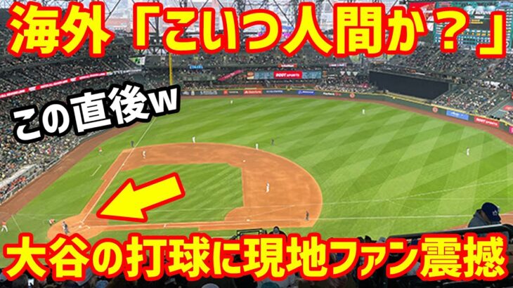 【海外の反応】「こいつほんと人間か？」大谷翔平のありえない打球に現地ファン震えがある…その理由とは…？【大谷翔平ホンネTV】