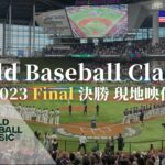 【優勝の瞬間】WBC決勝を現地観戦してみた！ 日本 vs アメリカ