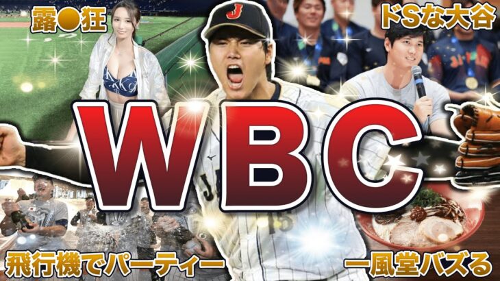 【侍ジャパン】WBCの面白エピソード50連発