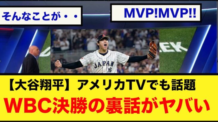 【裏話】WBC決勝の裏話が日本でも話題に【なんJ反応】