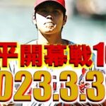 大谷翔平・開幕戦 快投１０奪三振【全球９３球みてね！】