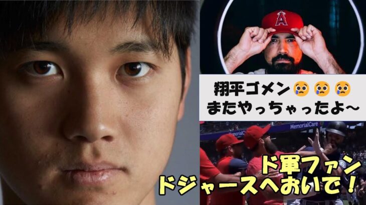 レンドン「翔平ごめん😢😢😢またやっちゃった」、動画とその後！警察も動いた！ドジャース、メッツファン「大谷翔平！早くアナハイムを去れ！」の声多数！