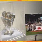 【あの感動再び】ＷＢＣ優勝トロフィーが“甲子園歴史館”にやってきた！甲子園での展示は２０日まで