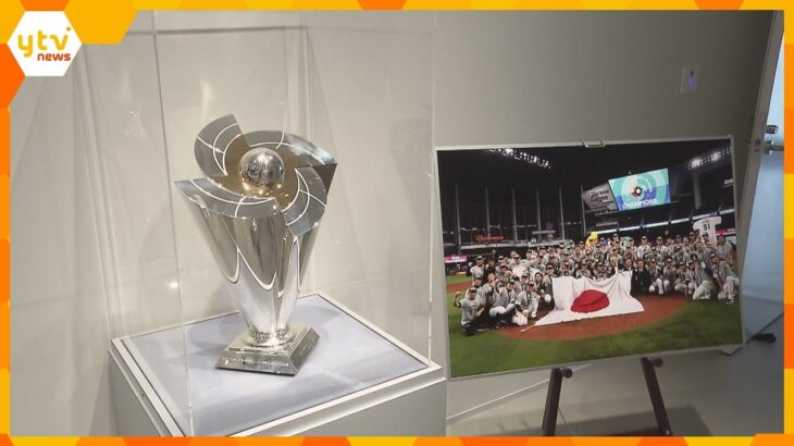 【あの感動再び】ＷＢＣ優勝トロフィーが“甲子園歴史館”にやってきた！甲子園での展示は２０日まで