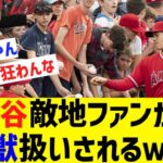 大谷翔平さん、敵地なのに男性ファン全員が大興奮で押しかけ珍獣扱いされるwwww【なんJ なんG野球反応】【2ch 5ch】