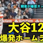 観客大バンザイ！大谷翔平 12号ソロホームランでスタジアムが最高の盛り上がりに！エンゼルスvsレッドソックス第3戦5/25