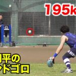 打球速度195キロ…大谷翔平のセカンドゴロ！捕れるか…こんなん。