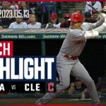 【大谷翔平 今日はヒット出ずも３出塁】5.13 エンゼルスVSガーディアンズ 日本語ハイライト #MLB