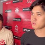 【大谷翔平】試合後インタビュー映像！メジャー通算502奪三振到達でベーブ・ルース超え！エンゼルスvsアストロズ