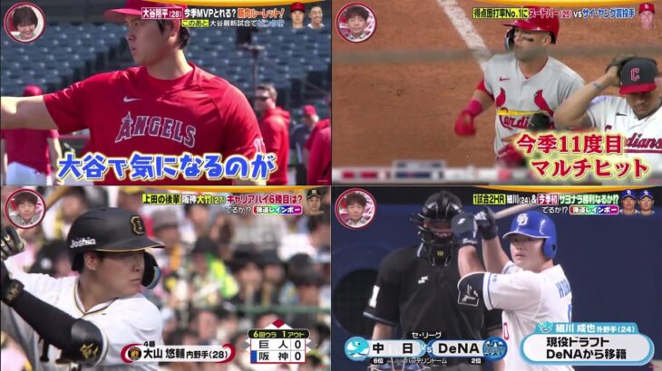 5月28日 プロ野球ニュース 大谷翔平特集!“筋肉のプロ”が見る二刀流ボディのスゴさとは?阪神大竹耕太郎キャリアハイ6勝目は?【中日】今季初の劇的サヨナラ勝ちで3連勝！｜プロ野球結果 ⚾