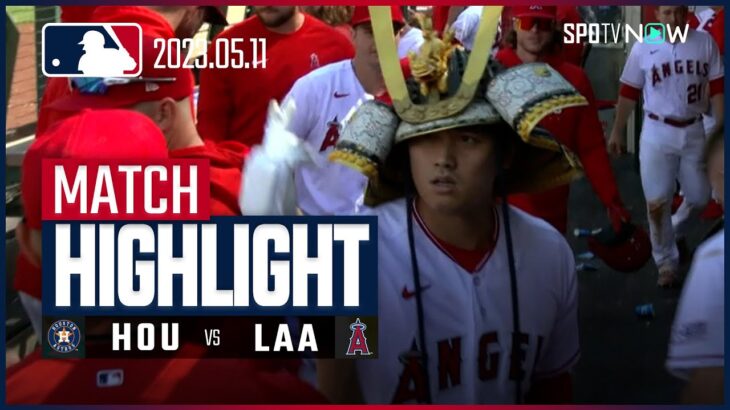 【大谷翔平 8号2ランHR！】5.11 アストロズVSエンゼルス 日本語ハイライト #MLB