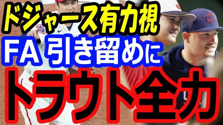 大谷翔平、今オフFA移籍で最低5億ドルを要求！ドジャースはこの争奪戦で何でもする！エンゼルスは残留出来なかったら呪われる？海外の反応