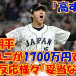 大谷翔平のWBCユニが1700万円で落札　ファン反応様々「高すぎる」「妥当な価格」