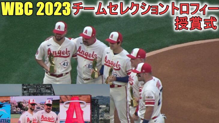 WBC2023 チームセレクション トロフィー授賞式【大谷翔平選手】Shohei Ohtani  WBC 2023