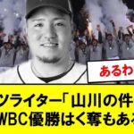 【野球】スポーツライター「山川の件で日本のWBC優勝はく奪もある。WBC開催してるMLBは性犯罪に厳しいのです」【反応集】【2chスレ】【5chスレ】