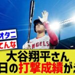 今年の大谷翔平さん、登板日の打撃成績がバケモノすぎるwwwwwww【なんJ 反応】