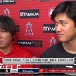 06月01日【大谷翔平選手インタビュー】大谷翔平「いい球をしっかり打てている」　敵地騒然の2打席連発…2戦3発でHRリーグ2位浮上